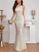 One Shoulder Mermaid Prom Dress MCW1113