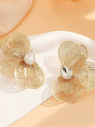 Butterfly Fishtail Metal Multi-layer Female Earrings MSE20013