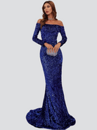 Off Shoulder Mermaid Dress FT20245