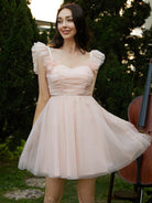 Ruffled Tulle Mini Dress RM20044 MISS ORD