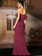 Formal Backless Strapless Sequin Pink Prom Dress XJ1947 MISS ORD